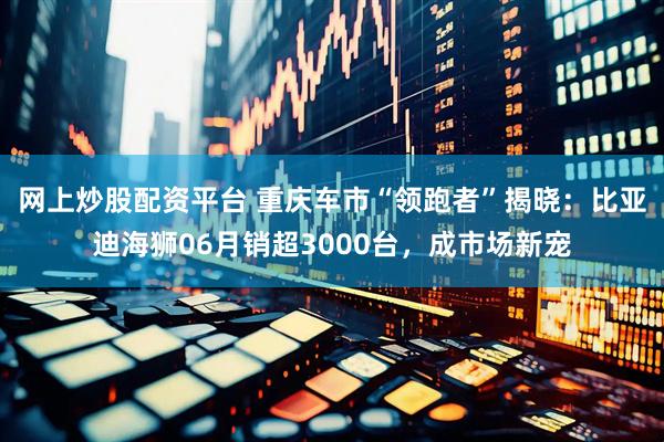 网上炒股配资平台 重庆车市“领跑者”揭晓:比亚迪海狮06月销超3000台,成市场新宠